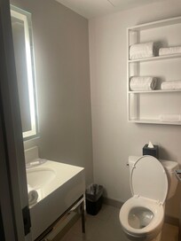 Bathroom view from door.