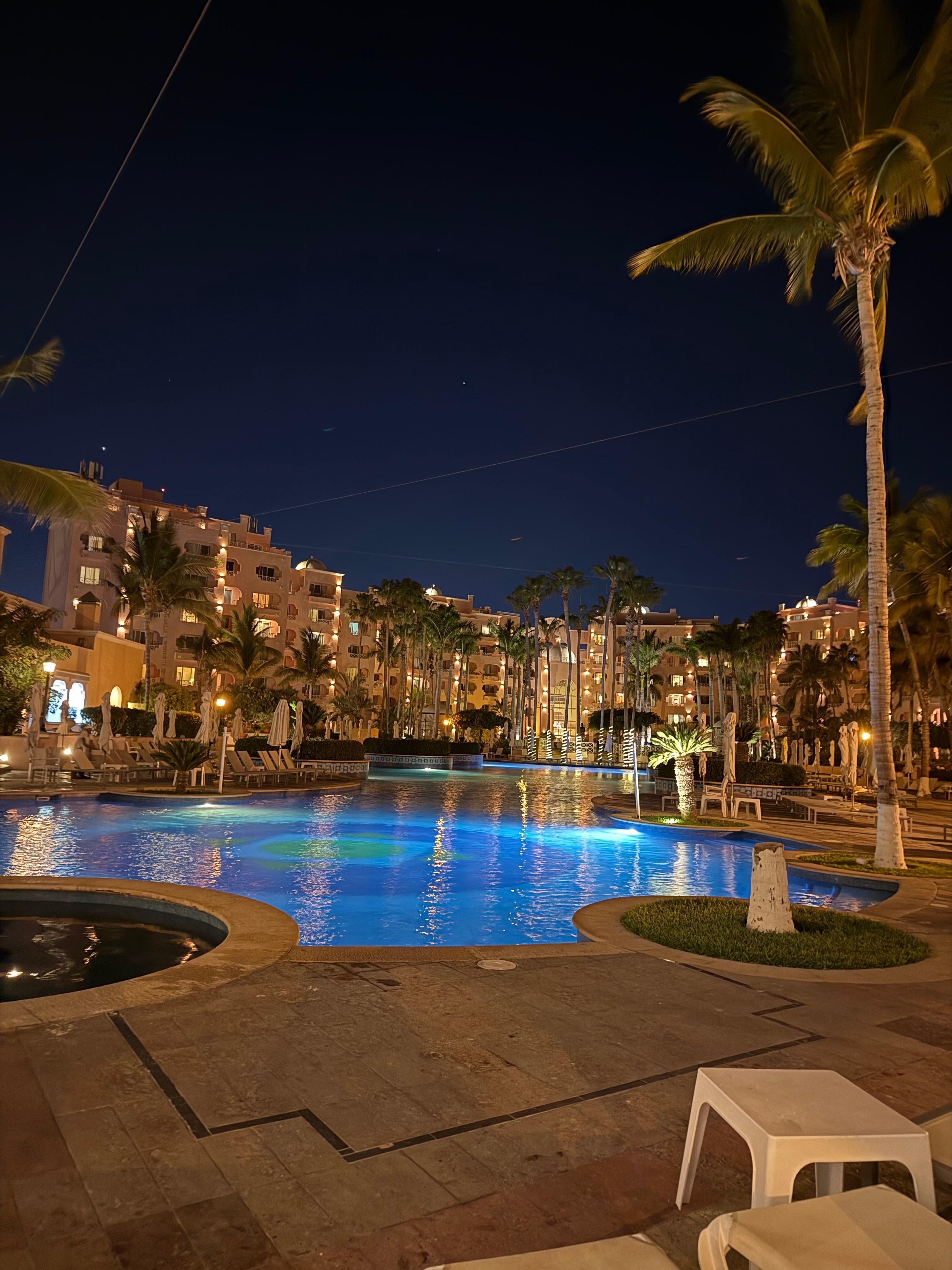 Hotel at night