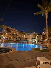 Hotel at night