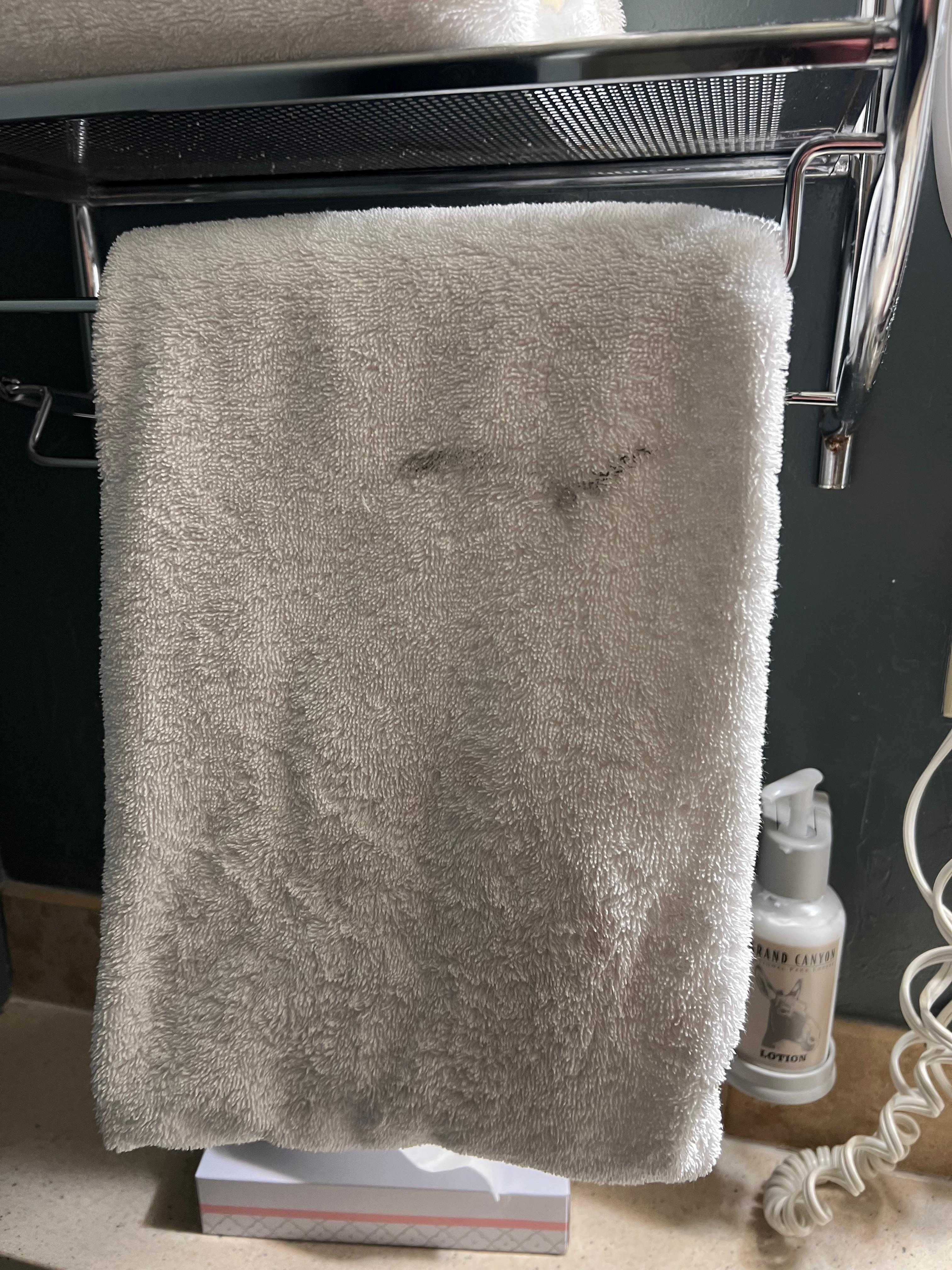 Towel upon check in