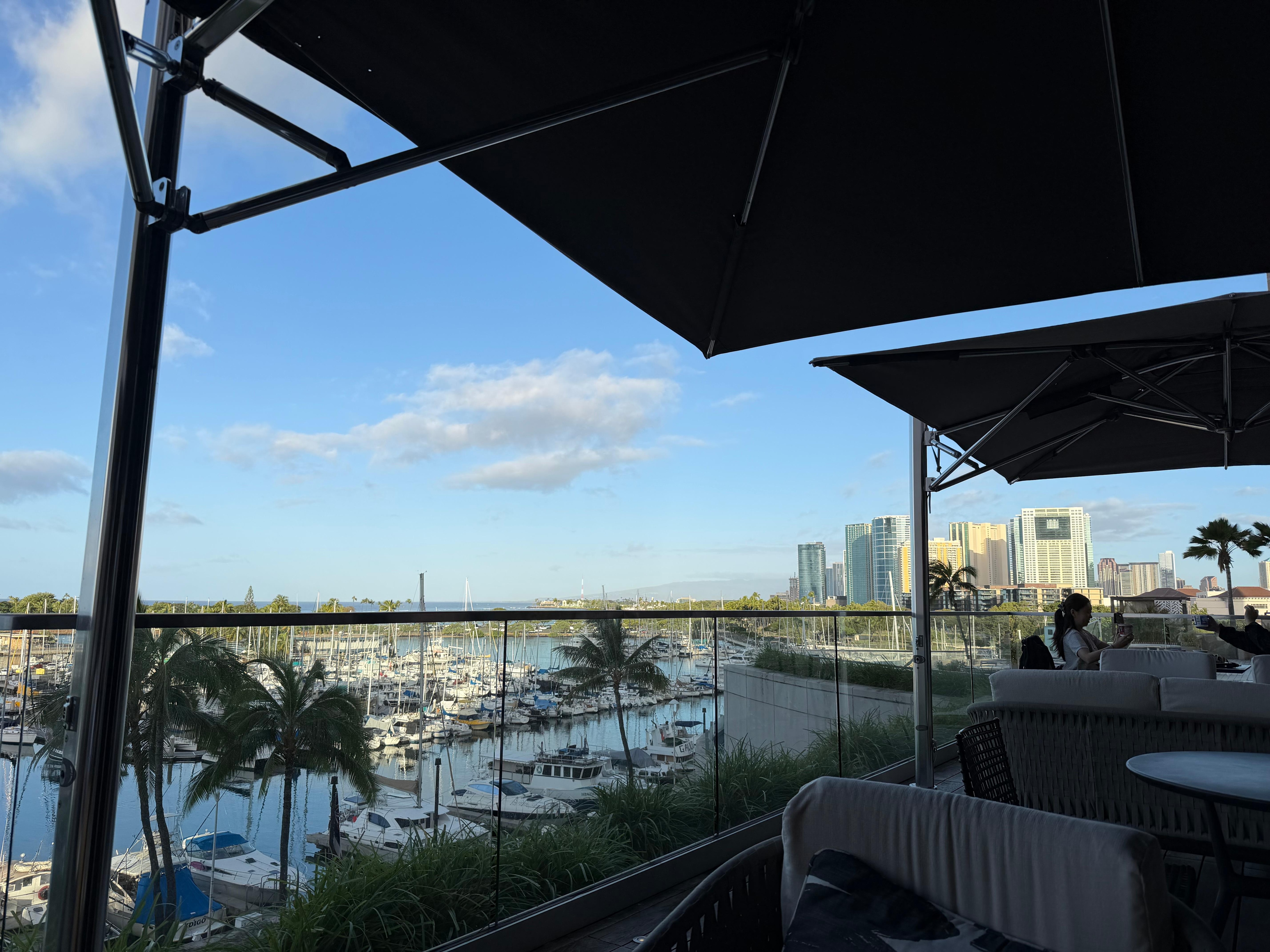 ラウンジからの眺め