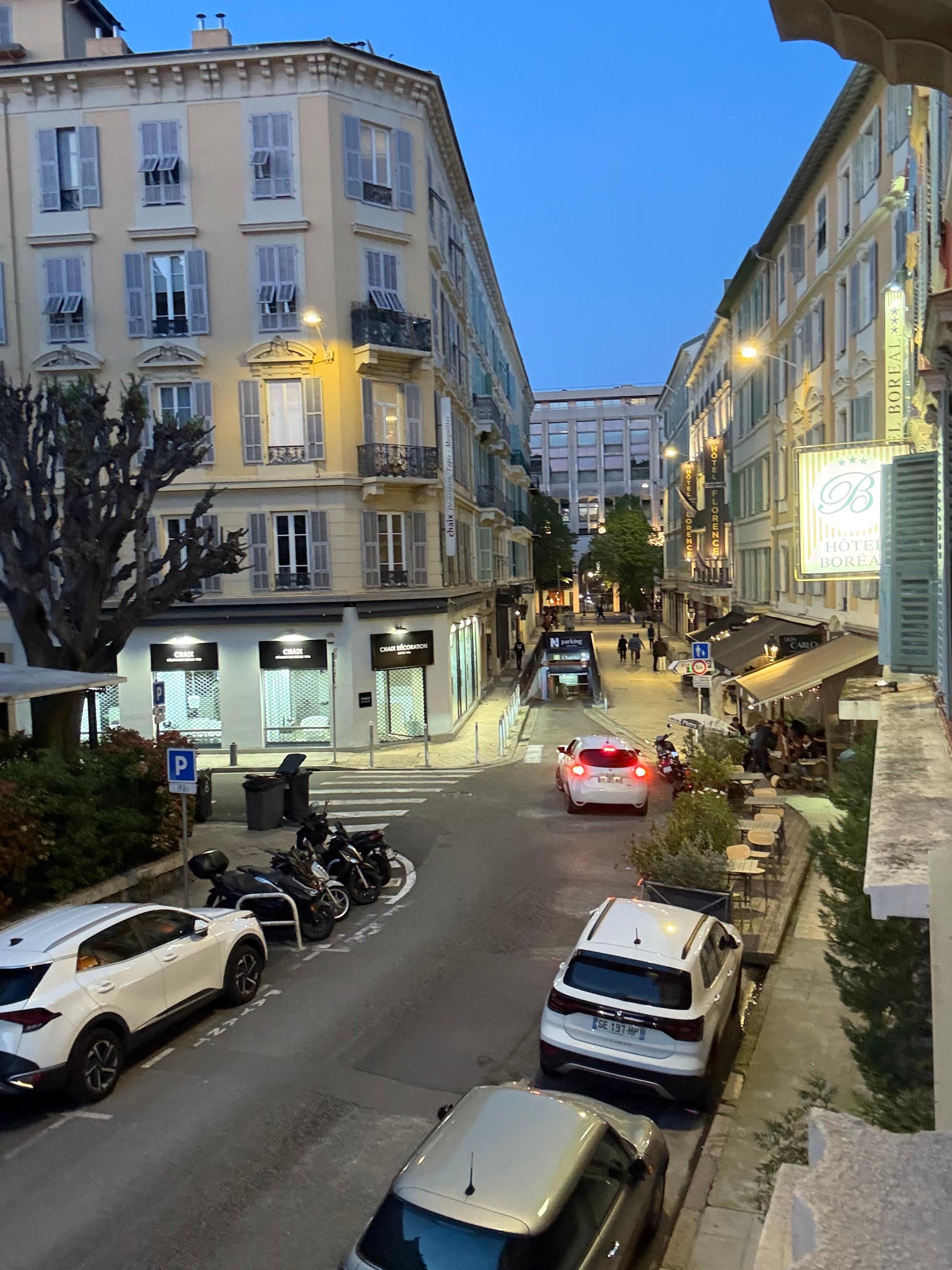 View from right of terrace. Jean Medicin is very close 1 block
