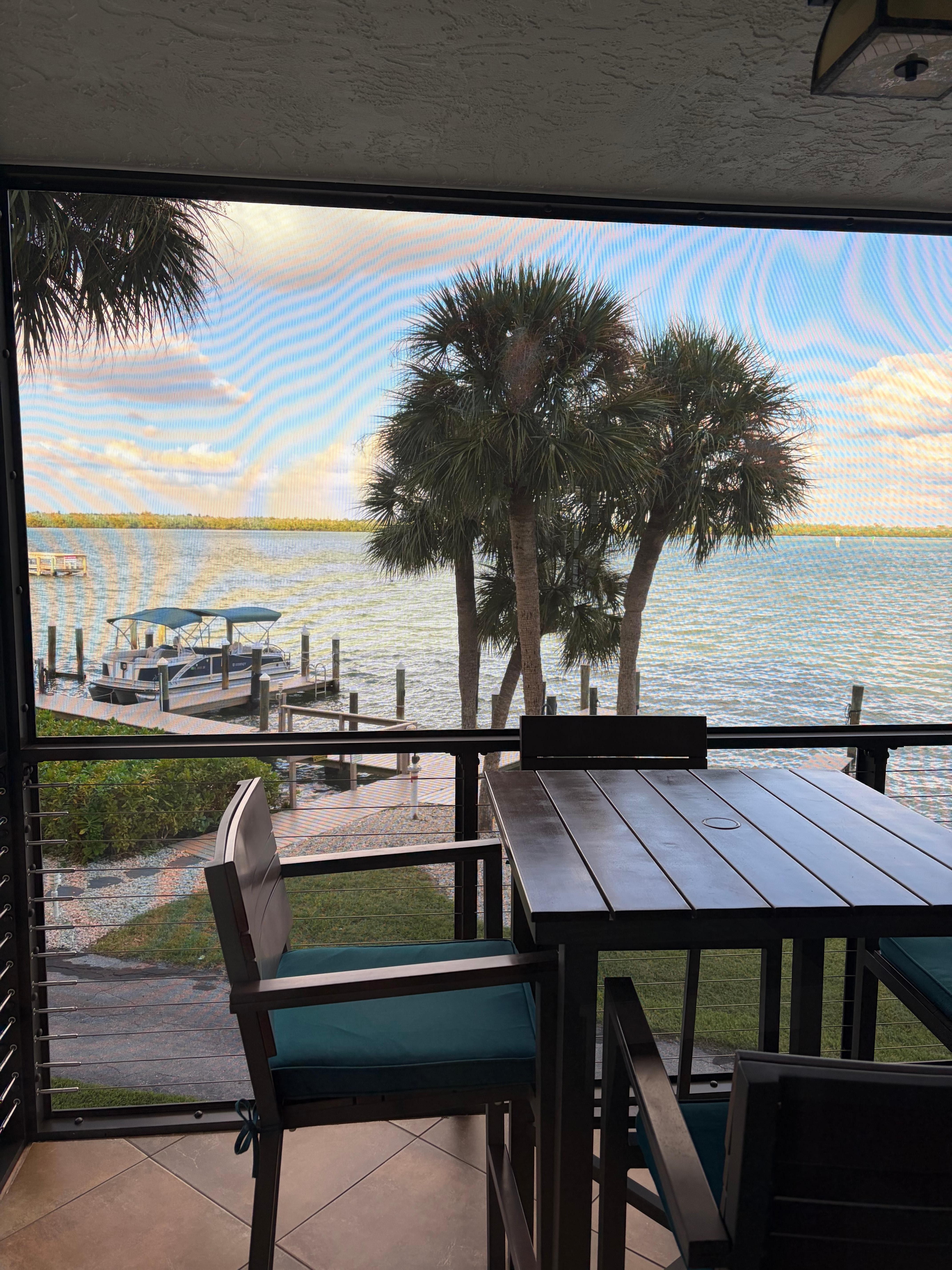 View from the balcony