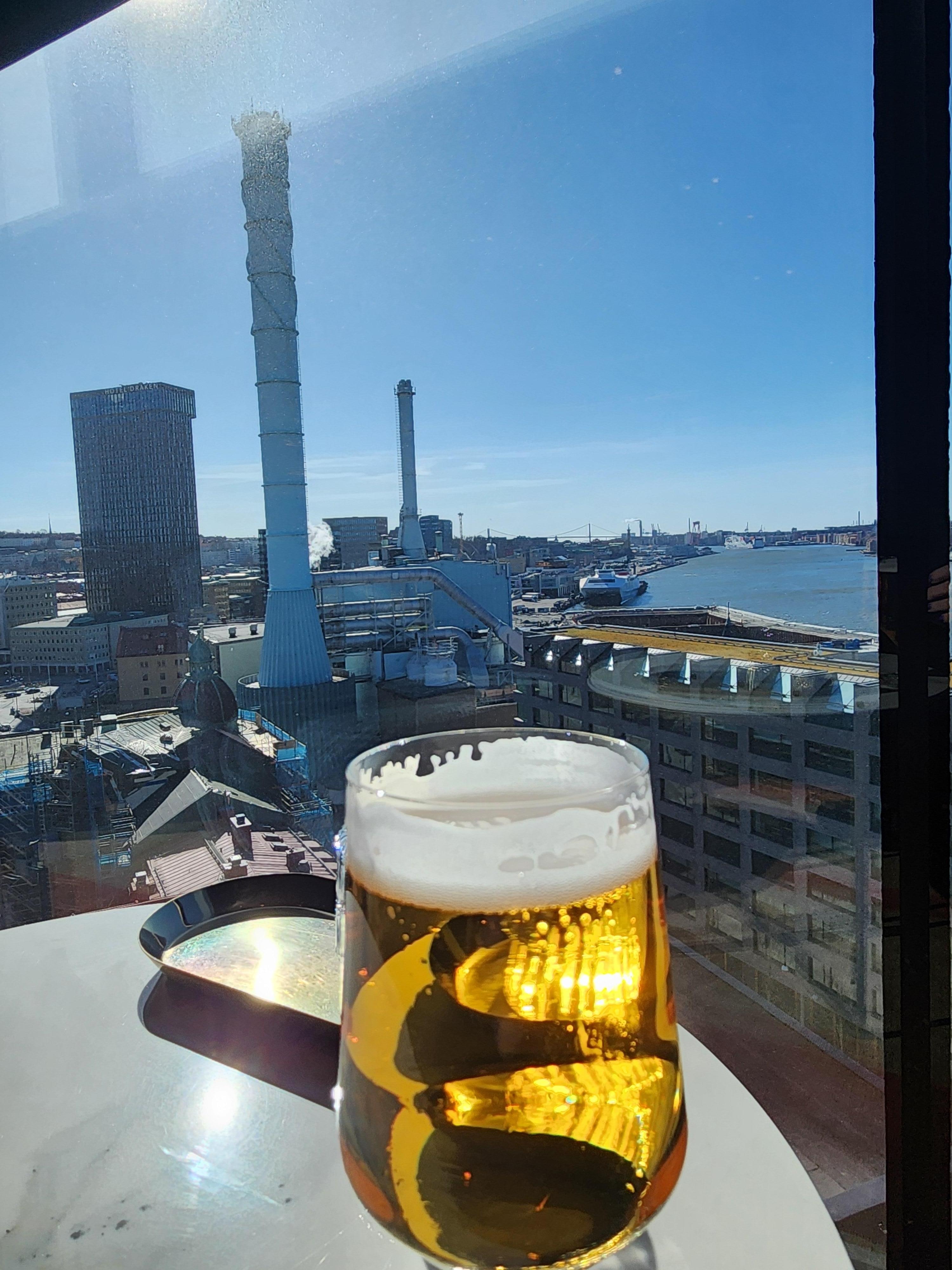 View from the skybar