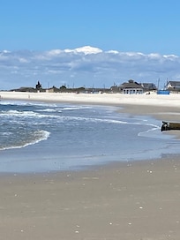 At the beach!