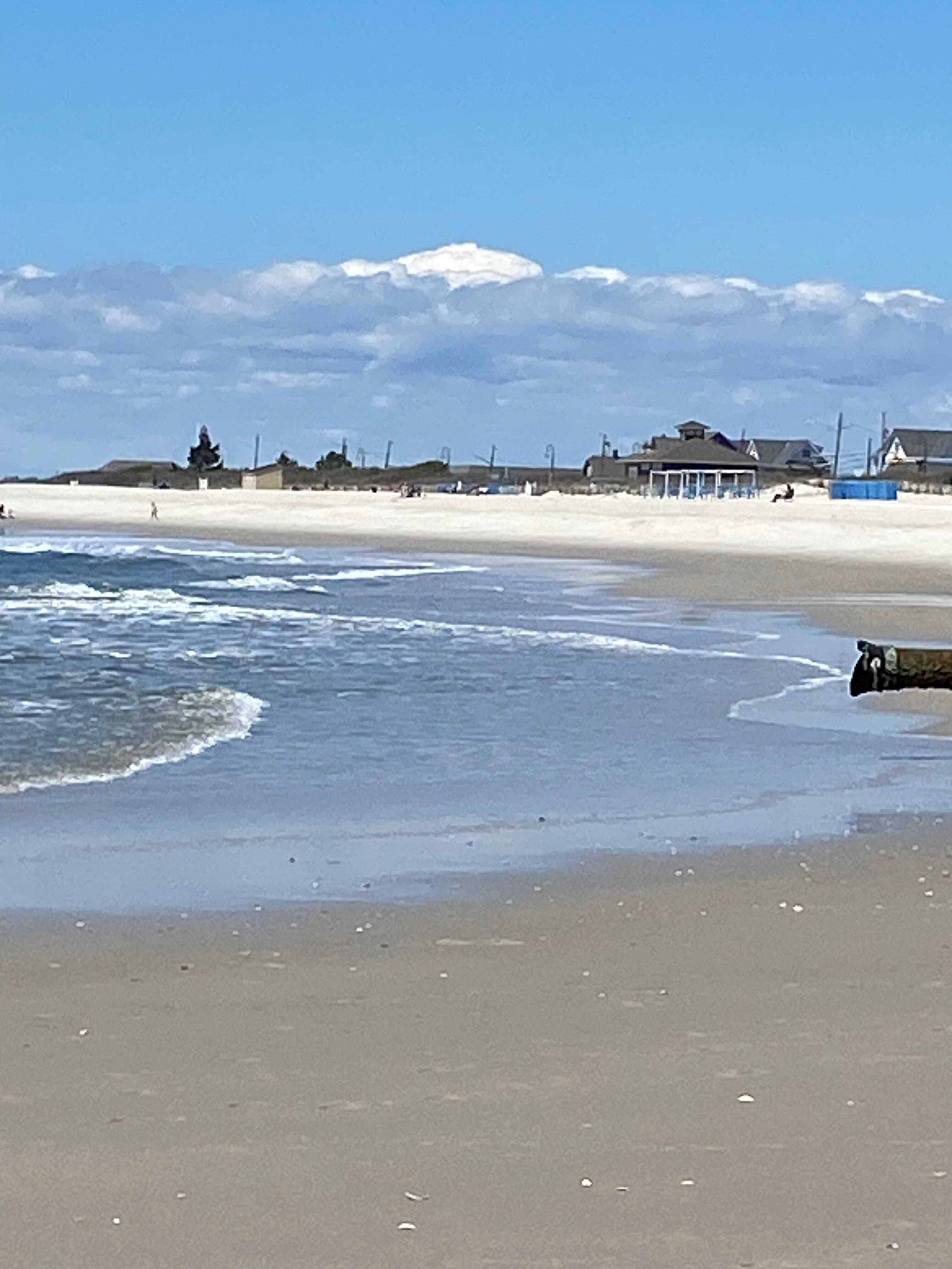 At the beach!