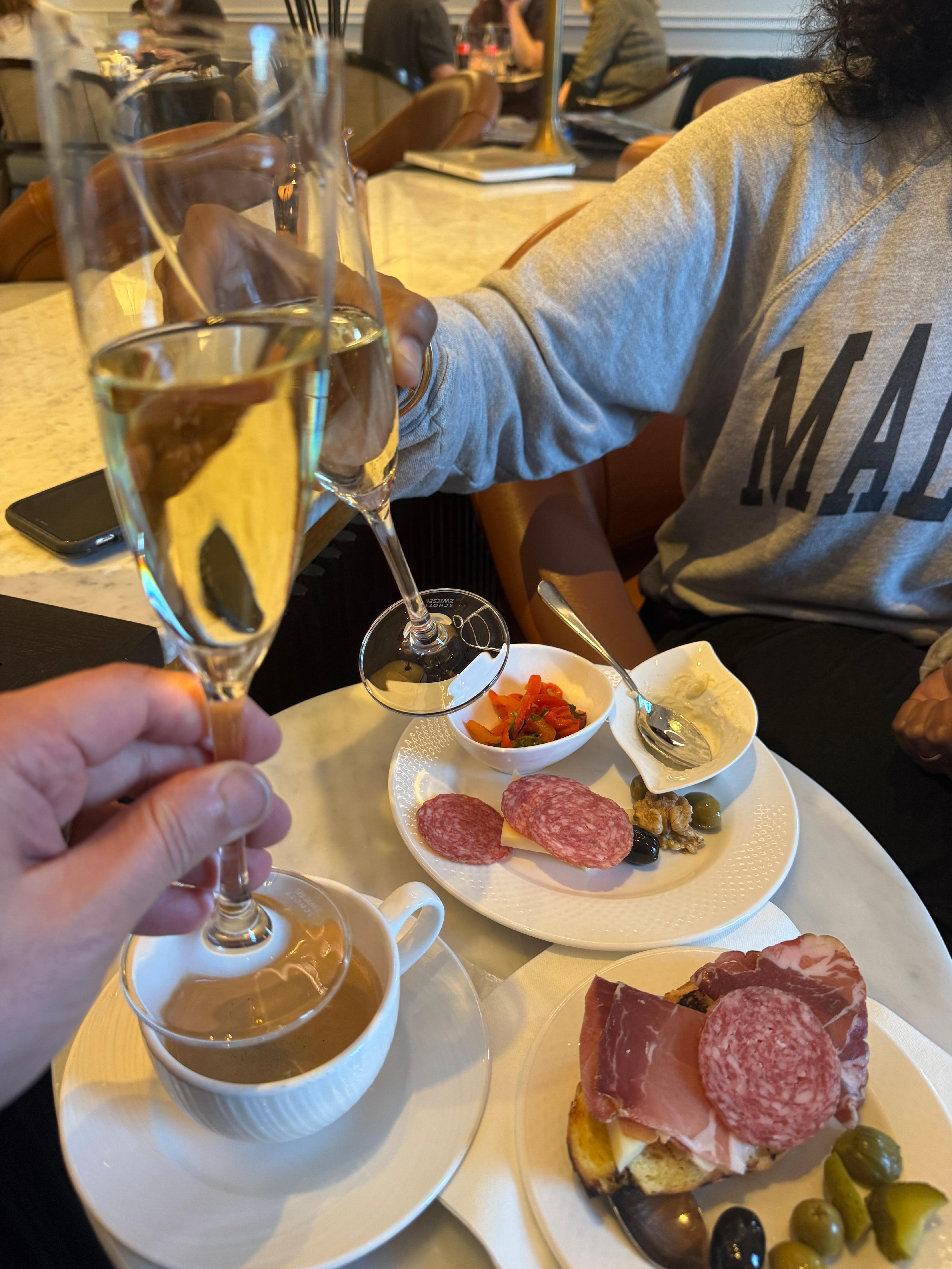 Drinks at the executive lounge