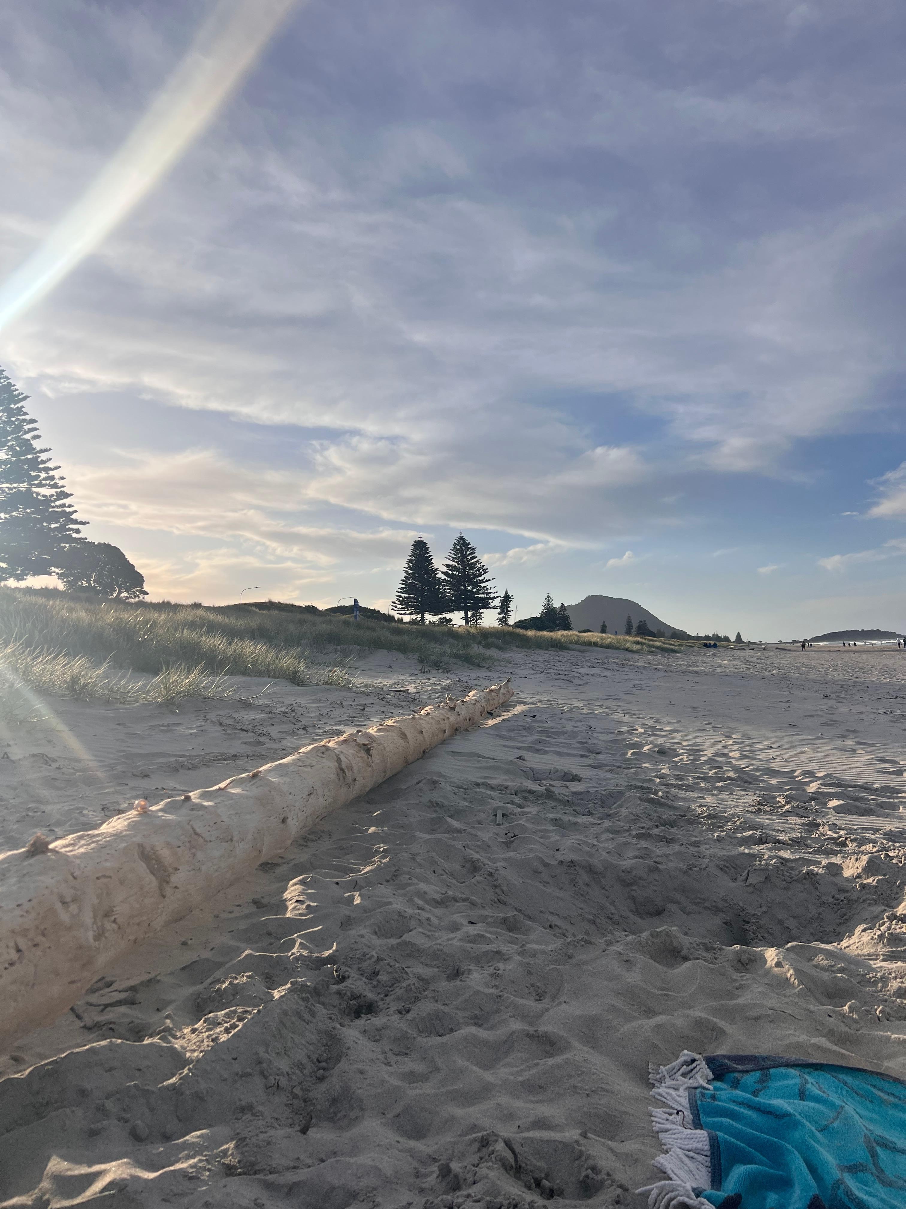 Arrival night - short walk to the beach for a surf