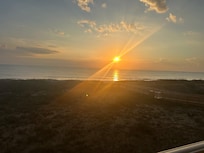 Sunrise view from the balcony