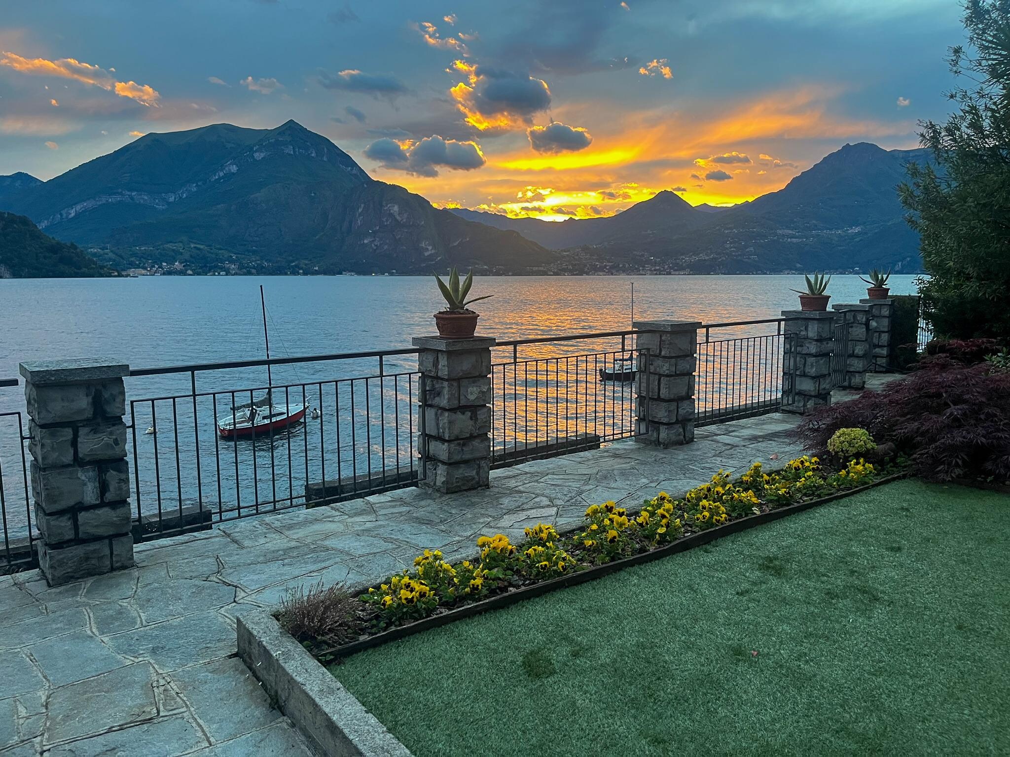 View from patio