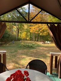 All photos were taken at the cottage.