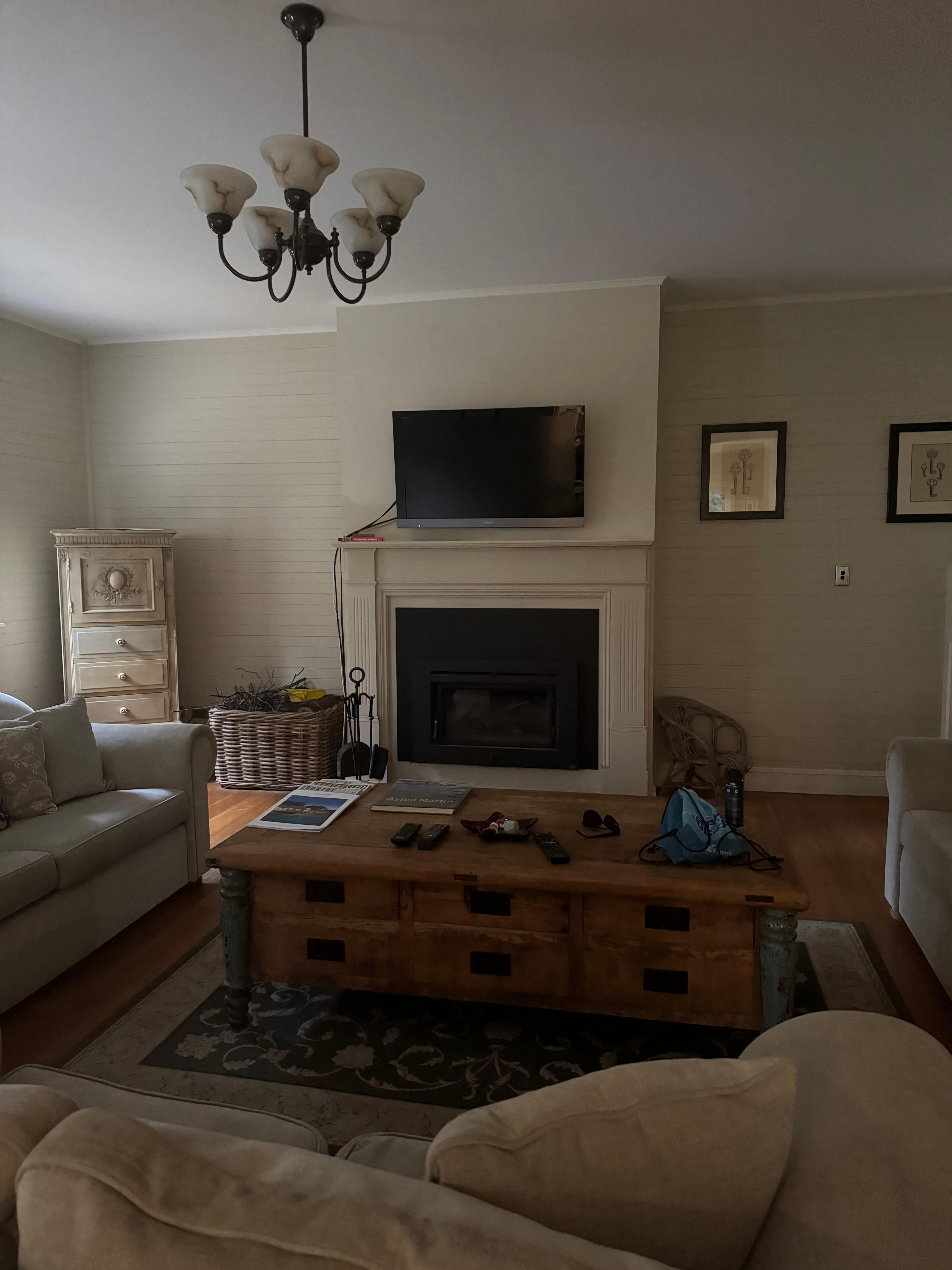 Living area - so cosy 