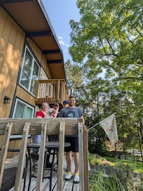 Our group on front porch