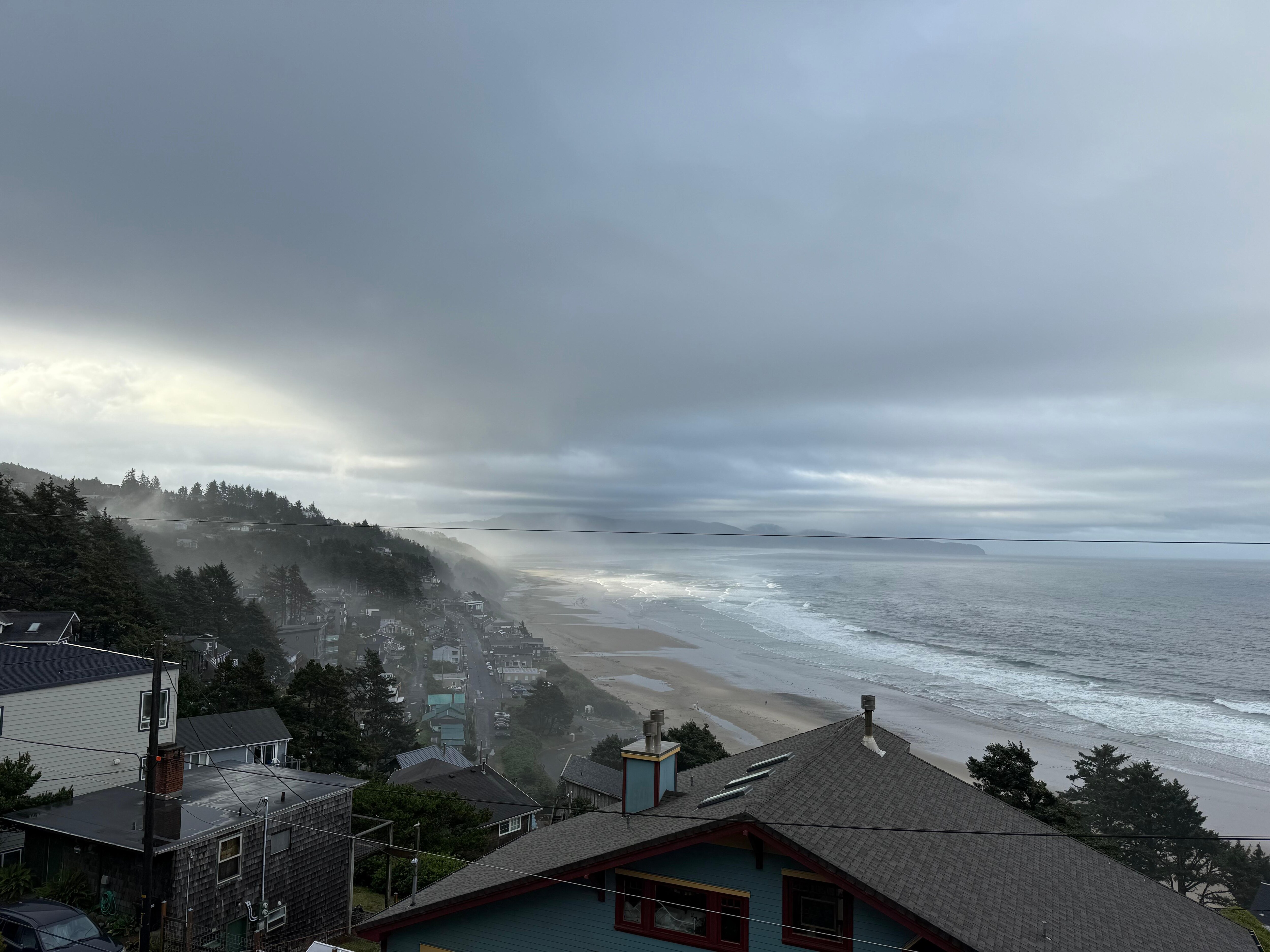 View from the living room. 
