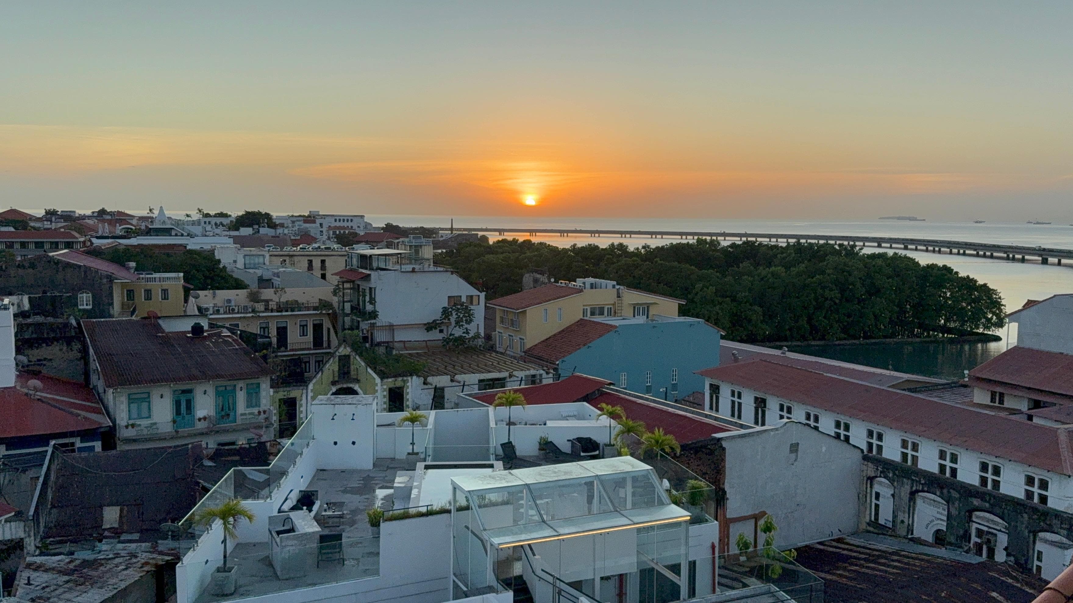 View from the rooftop