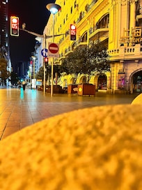 Entrance pedestrian street