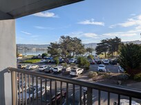 View east from the third floor of building 1