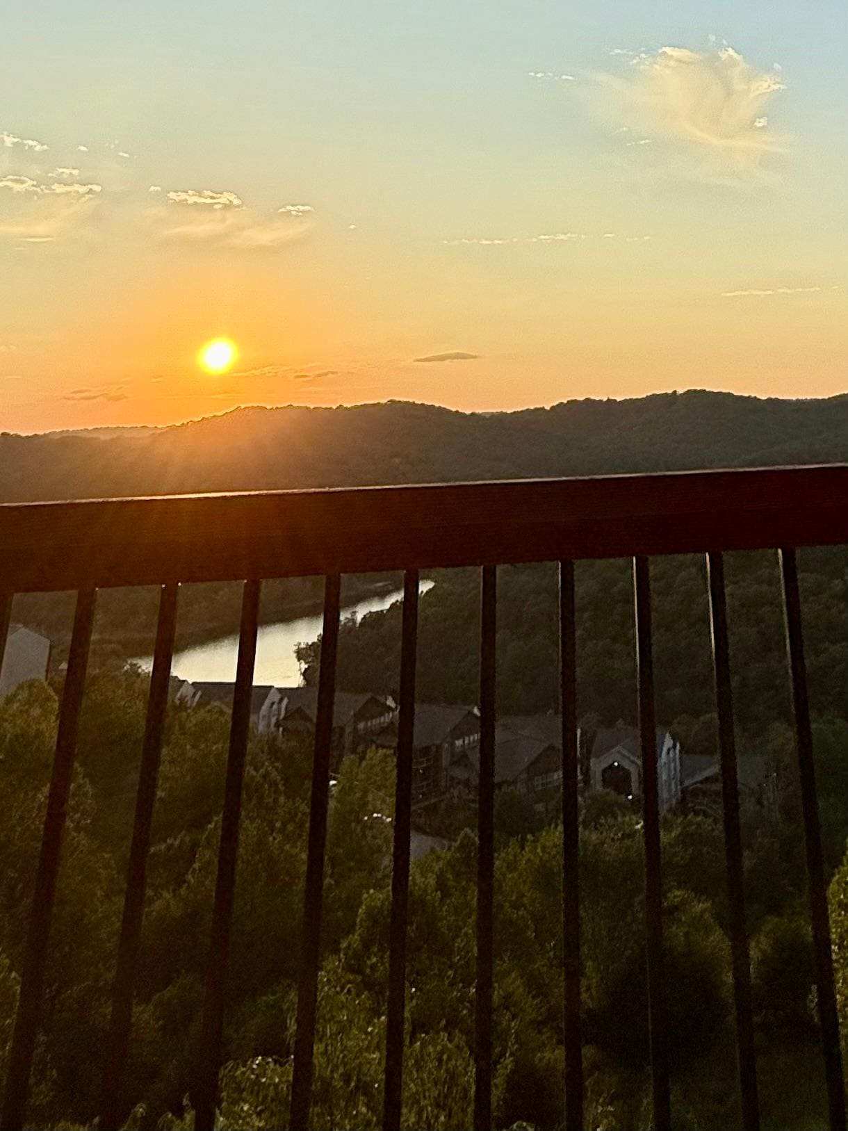 View from the back porch 