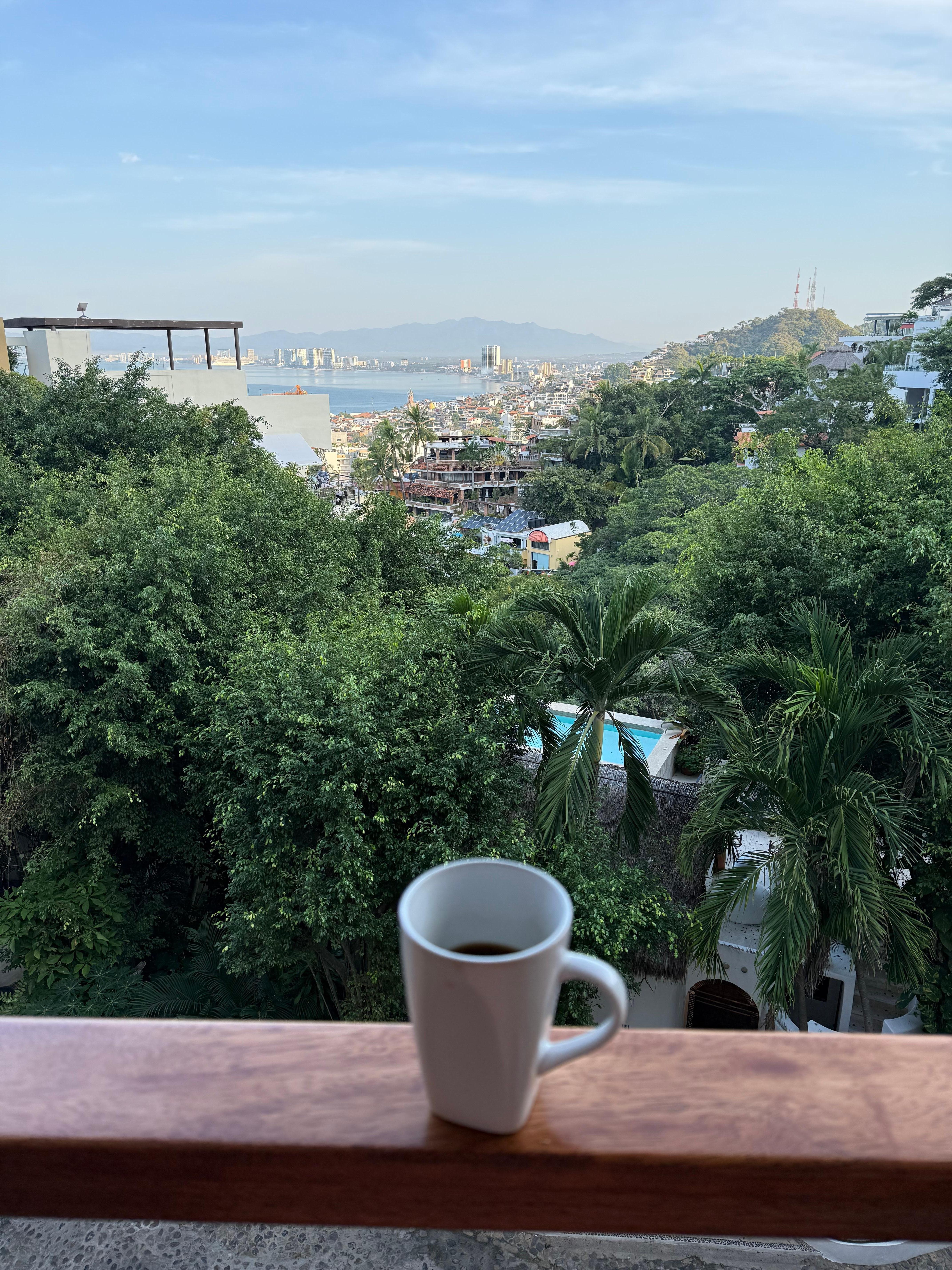 View from the balcony