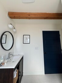 The bathroom without bats.