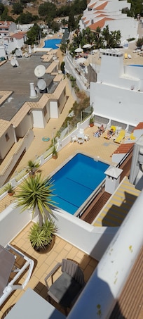 Aussicht von der Dachterrasse