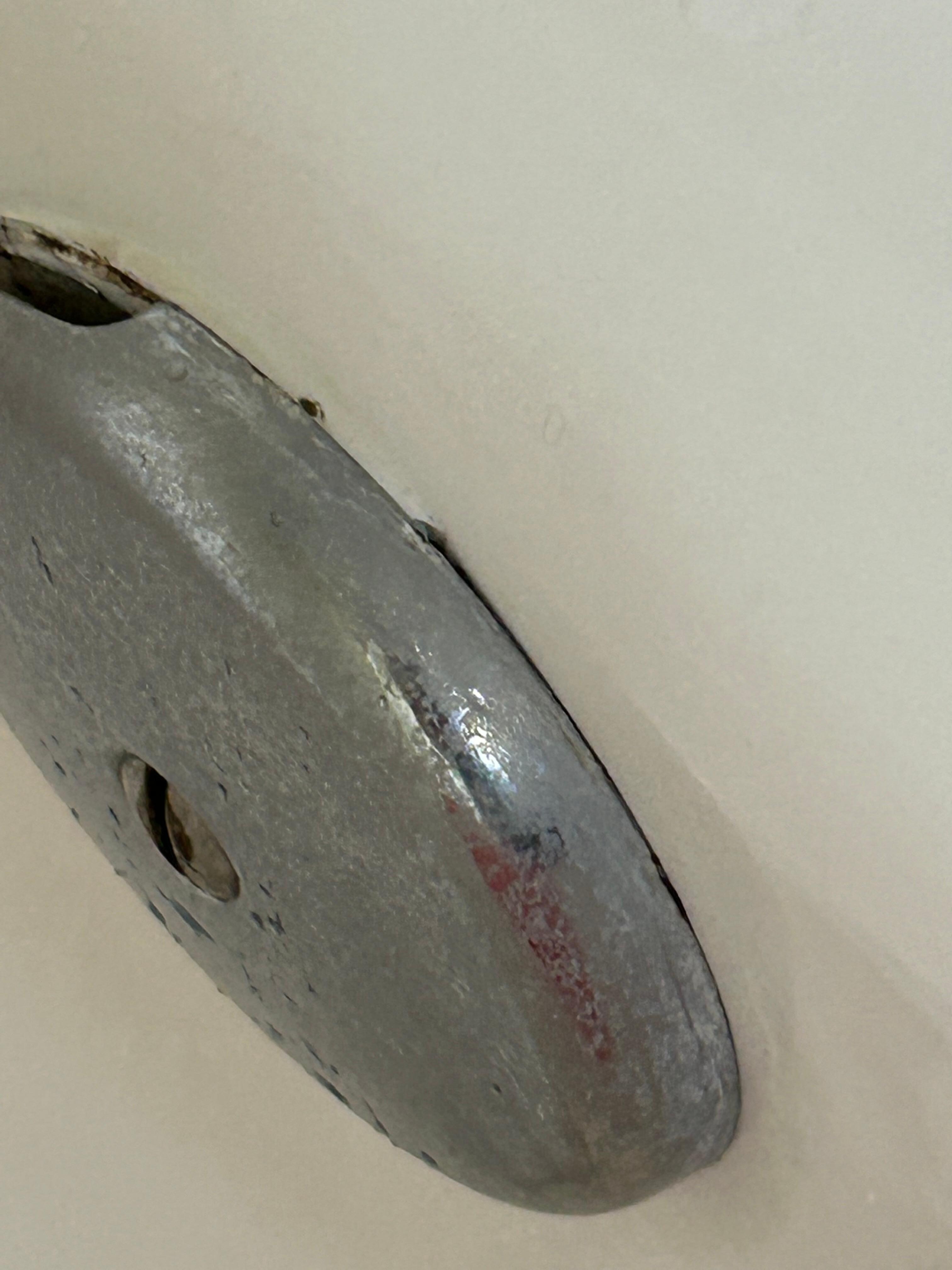 Mold around bathroom fuxture