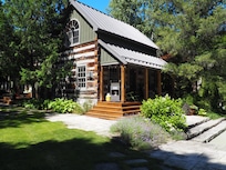 The main house