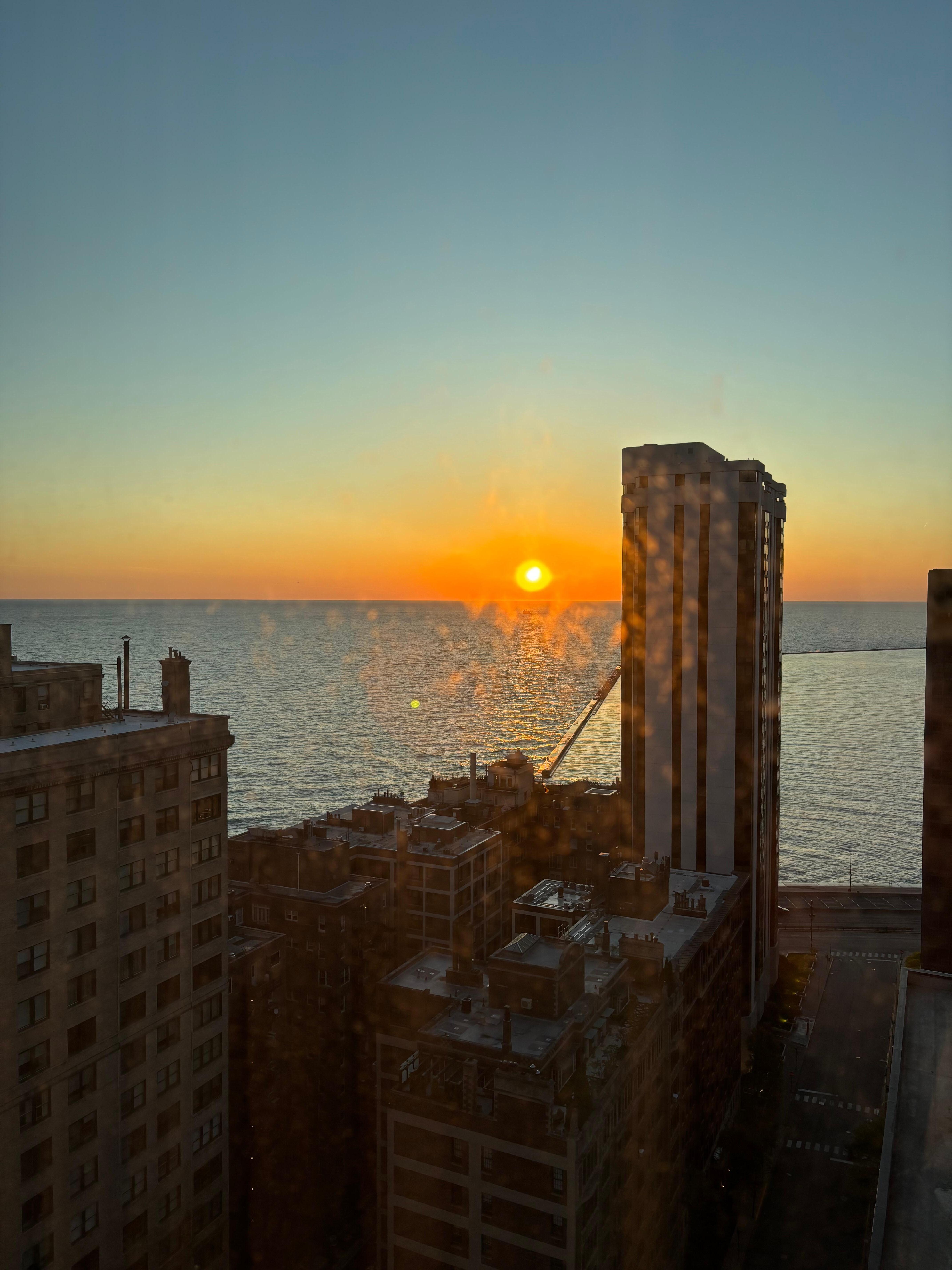 Sunrise from Room 2716.