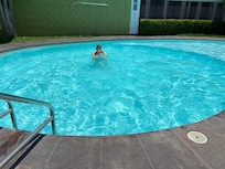 View on pool