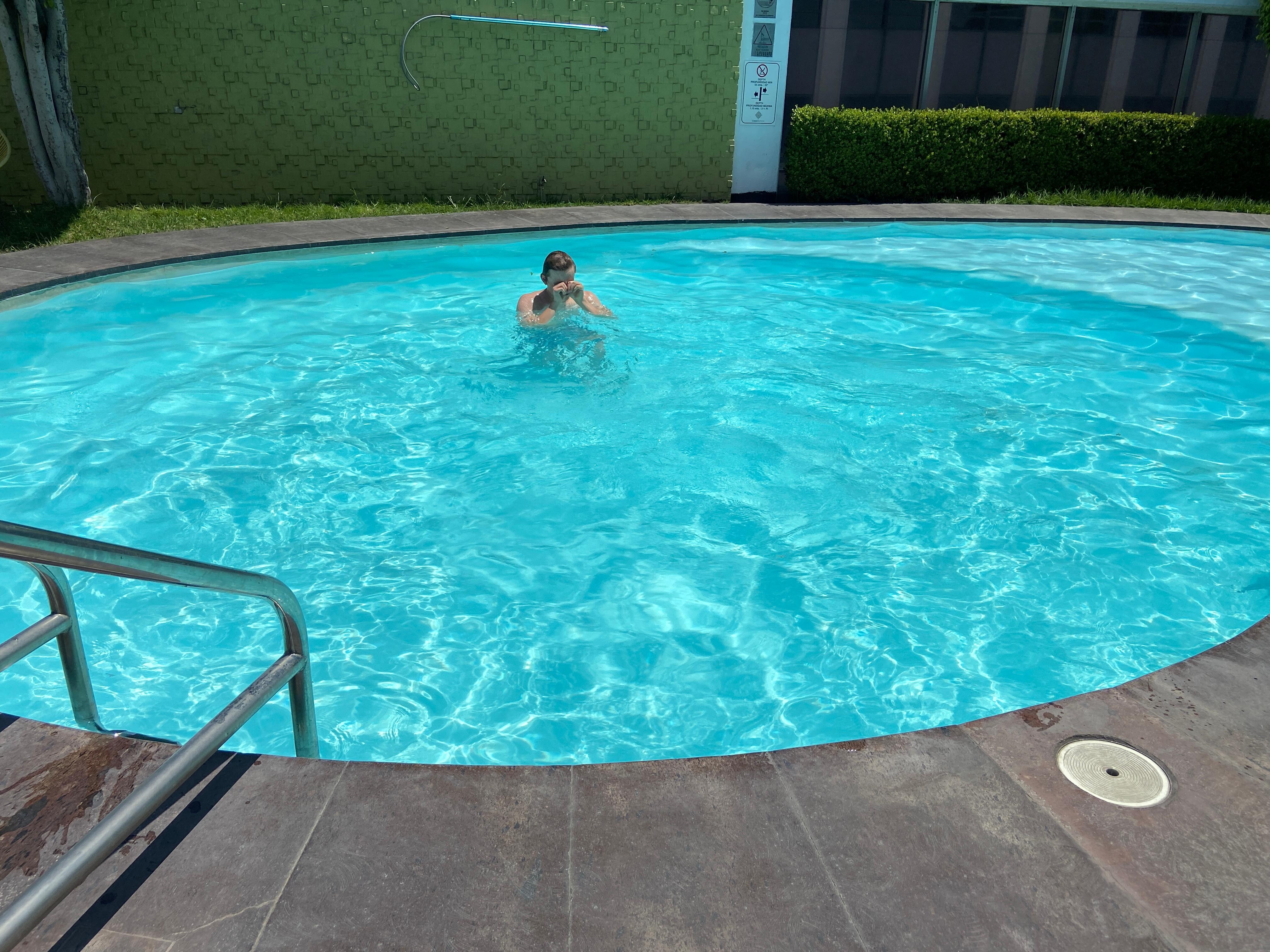 View on pool
