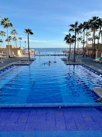 Different view of pool at building 7