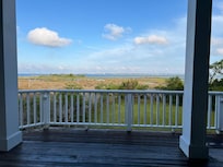 View from deck