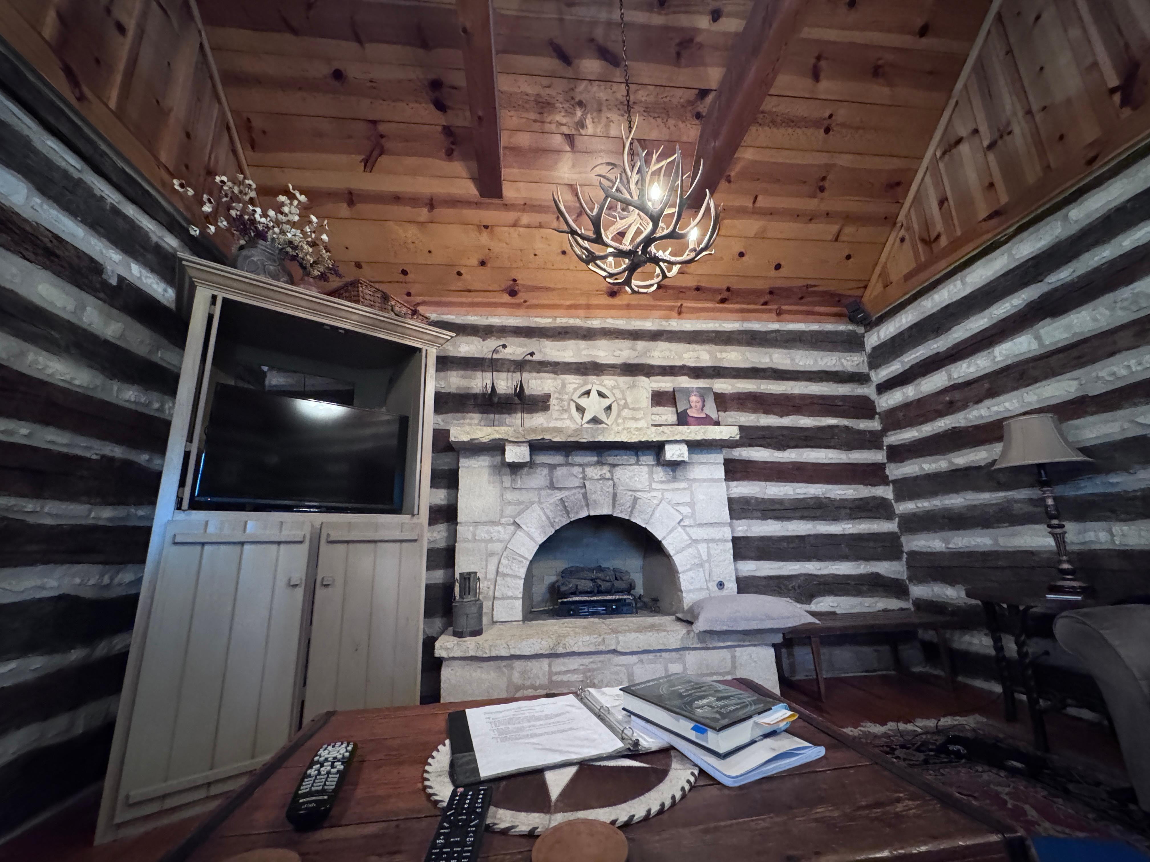 The Living Area is charming and comfortable.