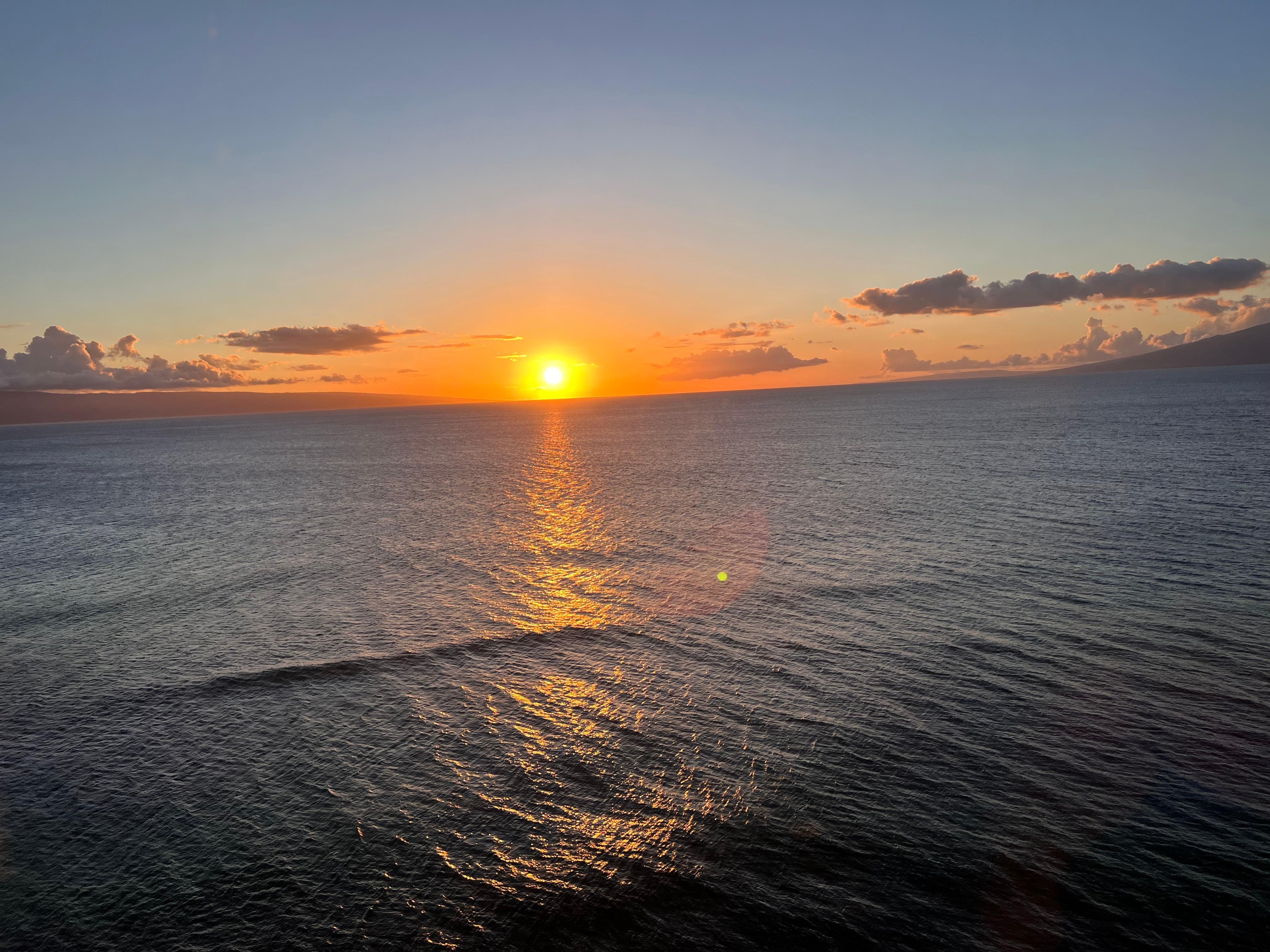 Sunset from the Lanai
