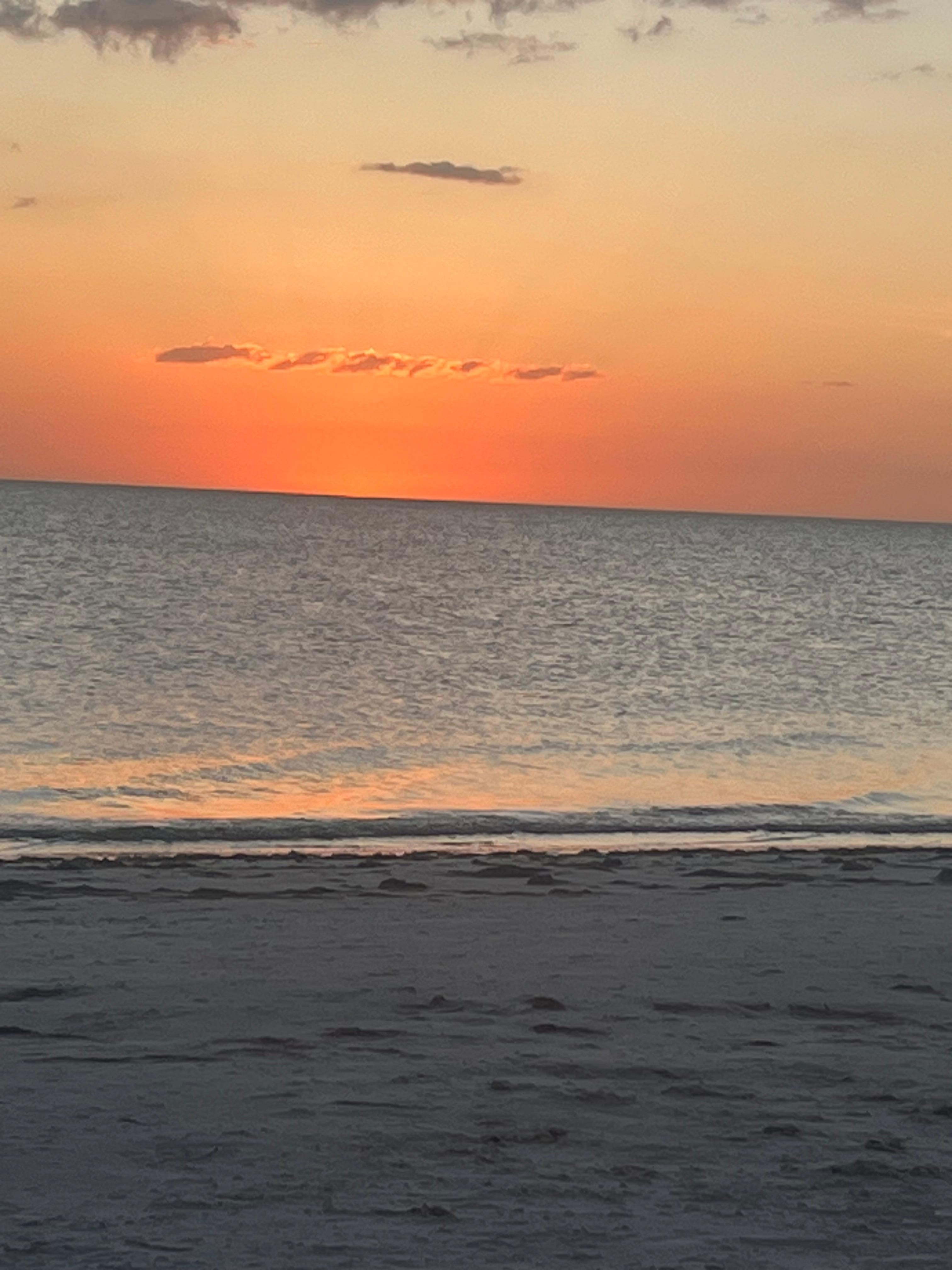 Gorgeous sunsets at this condo