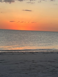 Gorgeous sunsets at this condo