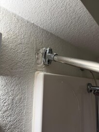 Shower curtain rod