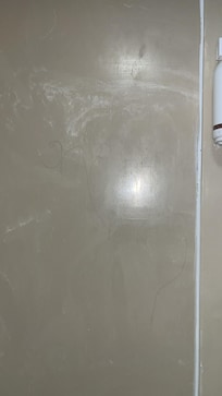 Someone’s hair in the shower