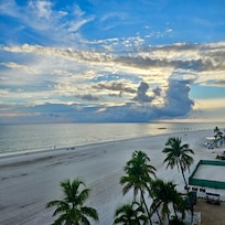 From our balcony!