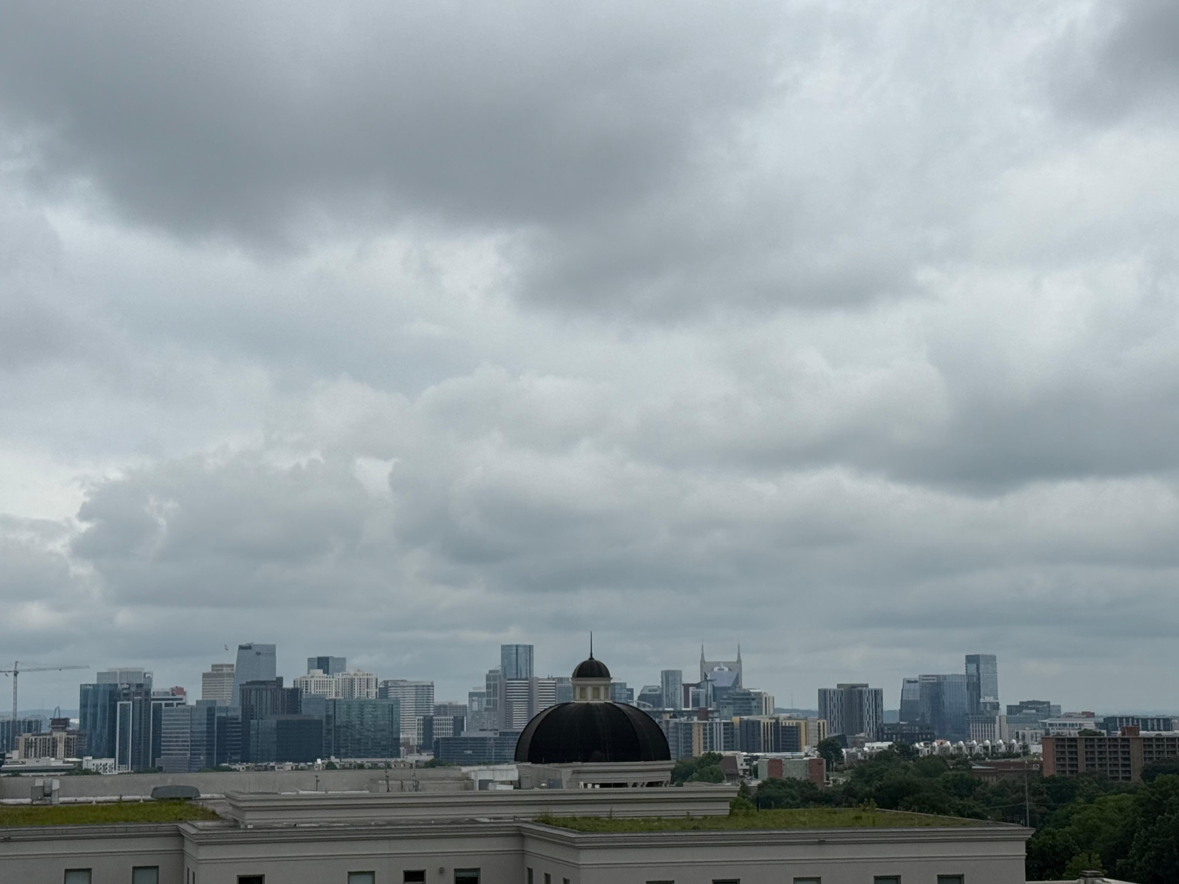 From the top of a building at Belmont