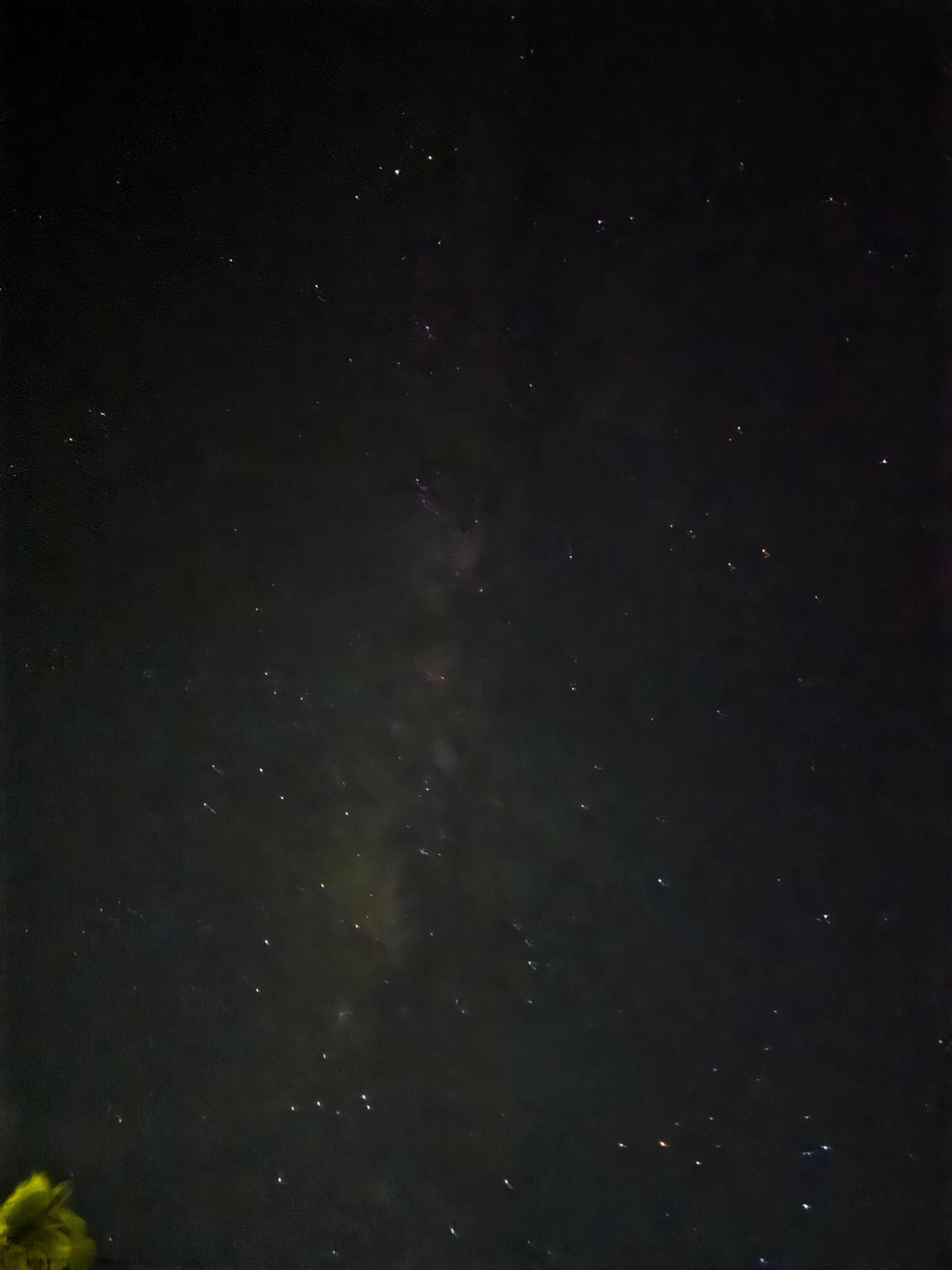 Our view of the Milky Way every night from the super comfy deck chairs in front of the villa.