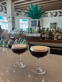 Espresso Martinis at the Salted Rim Bar
