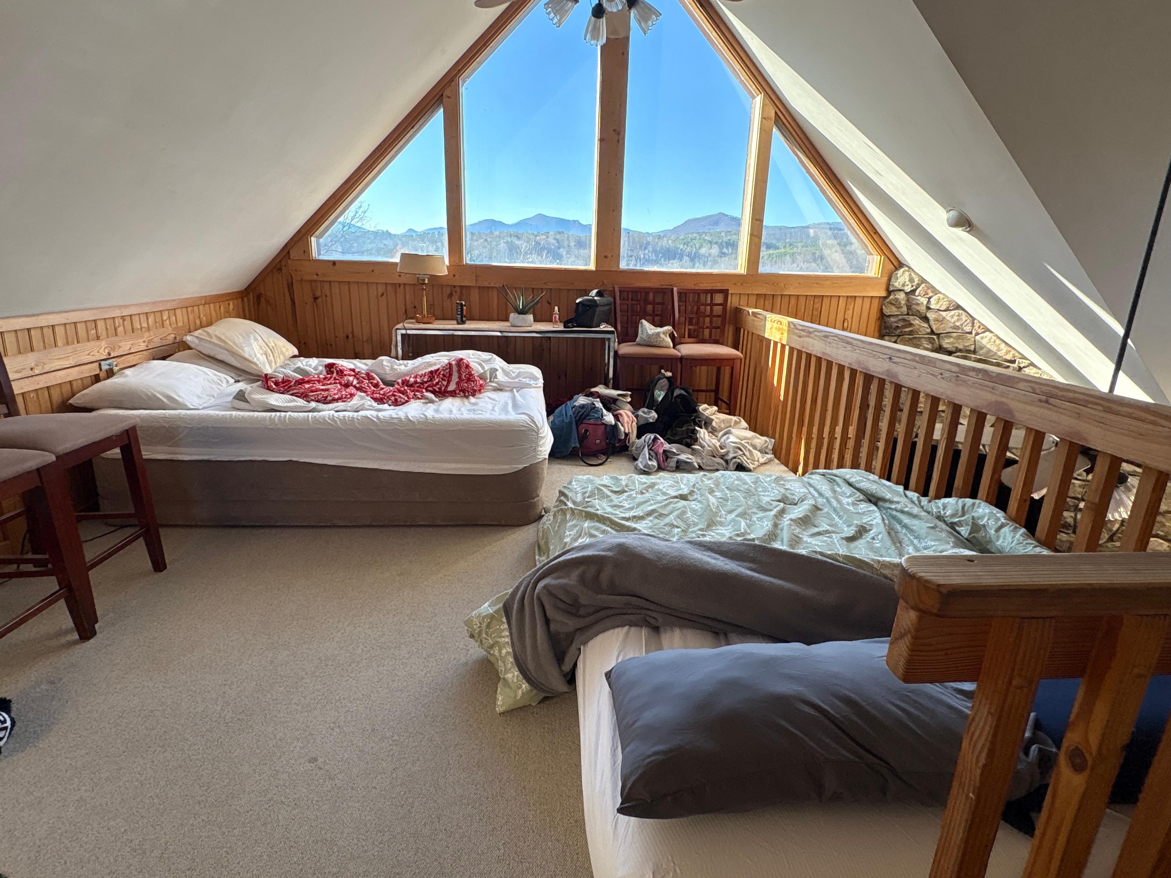 Larger loft than advertised. 