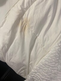 Stains and dirty