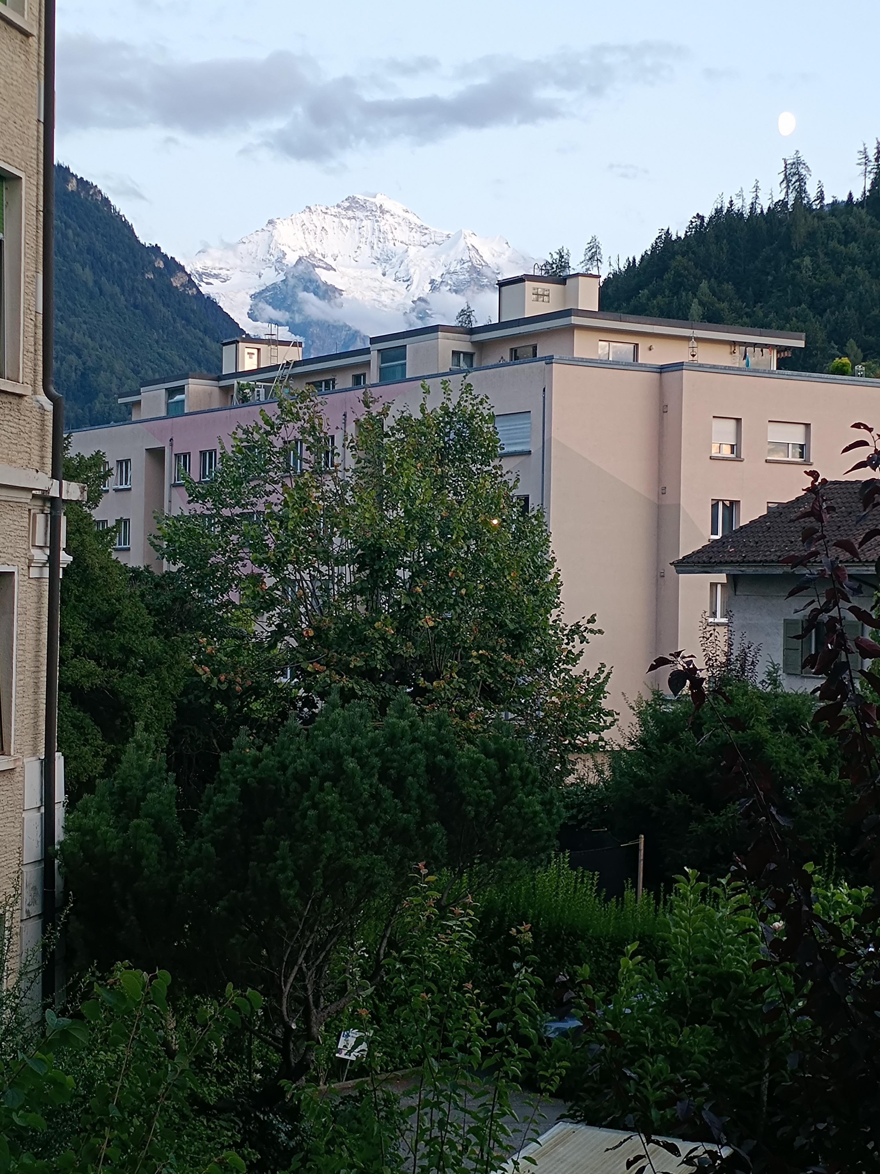 View of Jungfrau out our window!