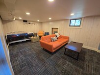 Basement -- where wa watched tv