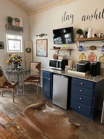 The bungalow had everything we needed for an enjoyable stay.