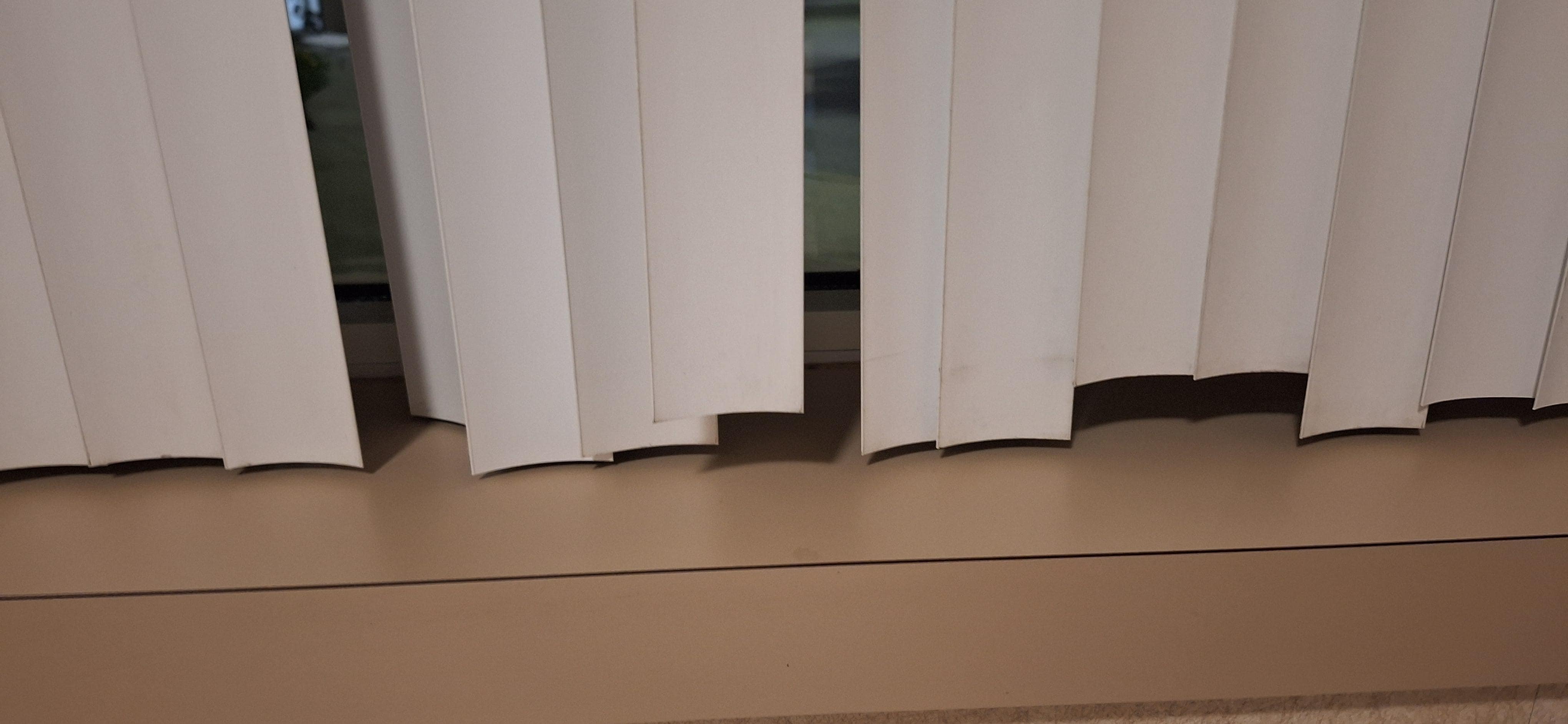 Mismatched, broken blinds let in a lot of street light pollution especially if you're on the first floor.