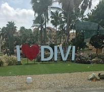 Across from beach