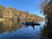 No fish in the river but had fun trying